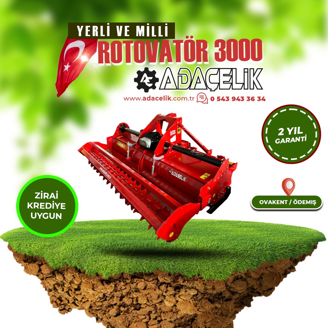 Rotovatör - 3000